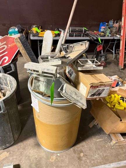 (2) Bins with Concrete Tools image