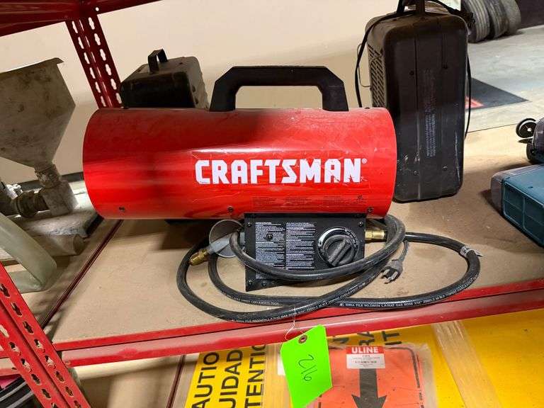 Lot - Craftsman Shop Heater and (2) Small Heaters image