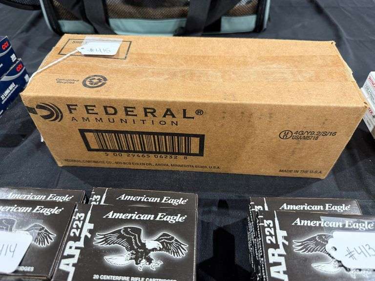 Federal 223 REM - 500 Rounds image