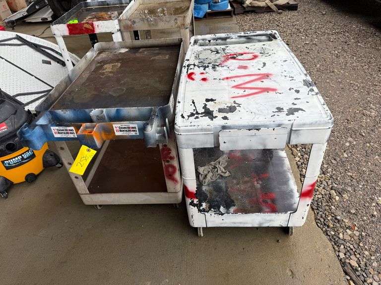 (2) Rolling Carts image