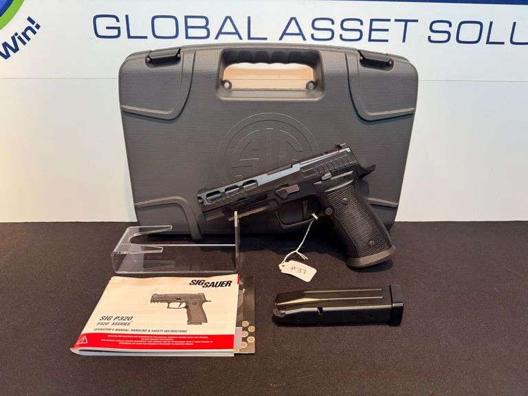 Sig Sauer P320 AGX PRO 9mm x 19 Pistol with Additional Magazine in Hard Case image