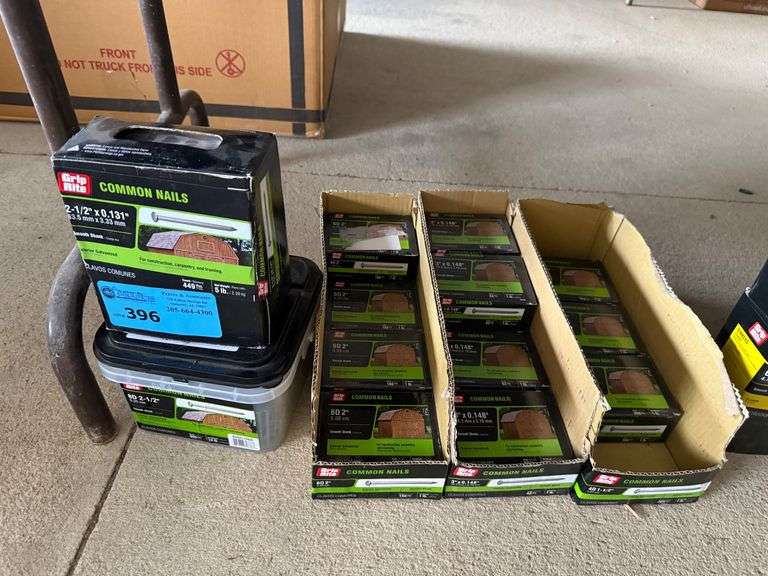 Grip Rite Lot - 8D 2-1/2in, 6D 2in, 4D 1-1/2in, 3in x 0.148in image