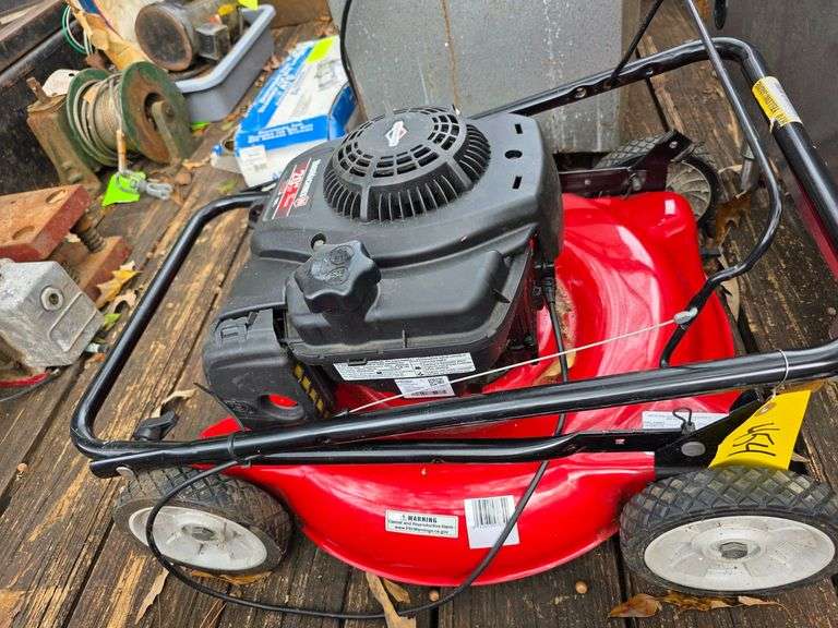 Yard Machines 20" Briggs & Stratton Walk Behind Lawn Mower image