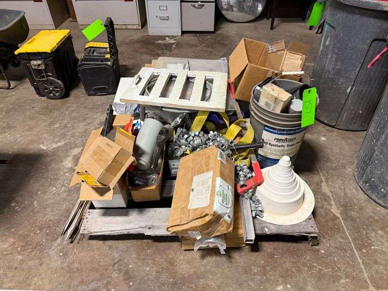 Pallet - Nuts, Connectors, Supplies image