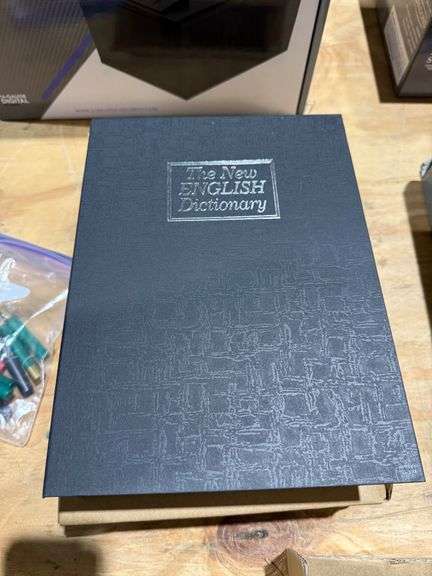 New Book Safe with Combination Lock - Home Dictionary Diversion image