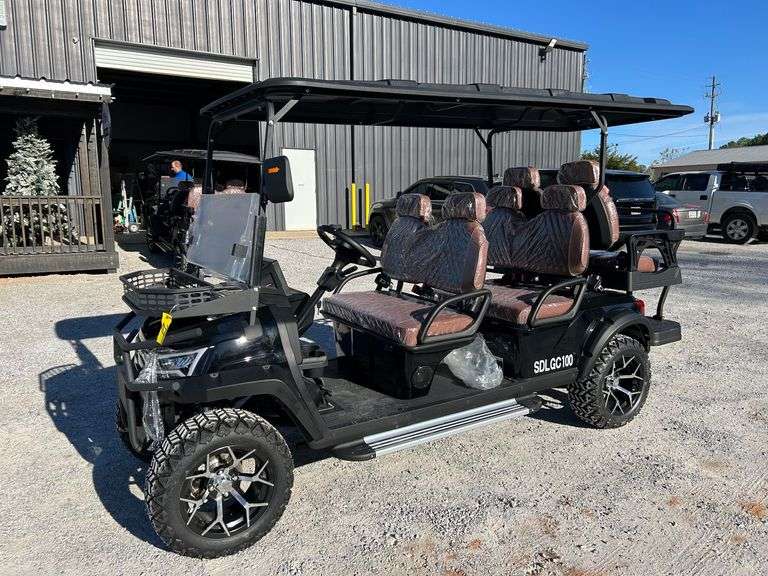 2025 SDLanch Unused SDLGC100 6-Seats Electric Golf Cart image