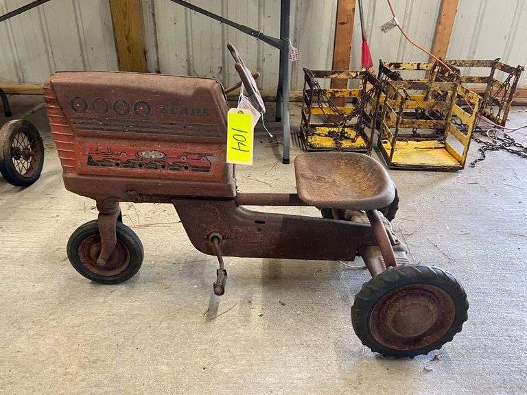 Vintage 1960's Sears Pedal Tractor image