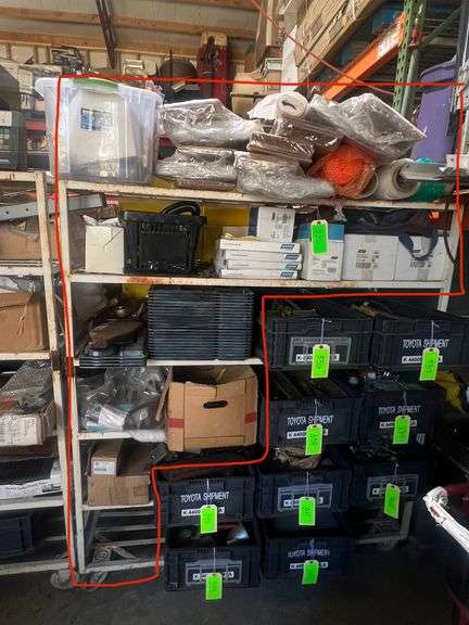 Large Lot - Shelf with Assorted Items image