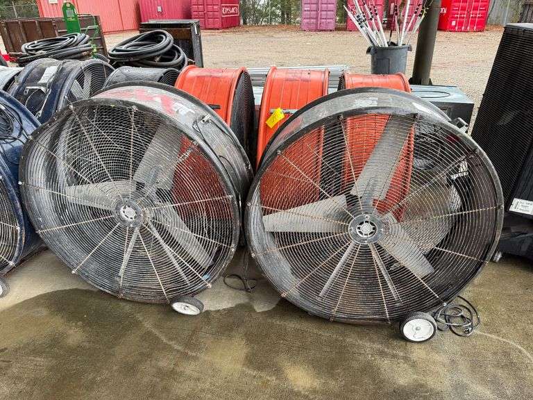 (2) Warehouse Fans image