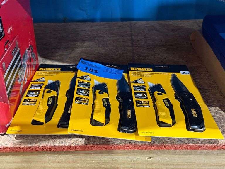 (3) New Dewalt Spring Assist and Folding Knife image