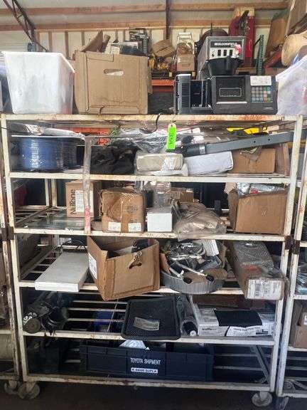 Large Lot - Shelf with Assorted Items and Supplies image