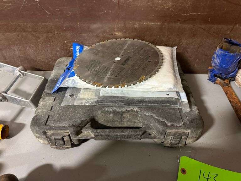 Lot - Saw blades, Coveralls, Tool kit image