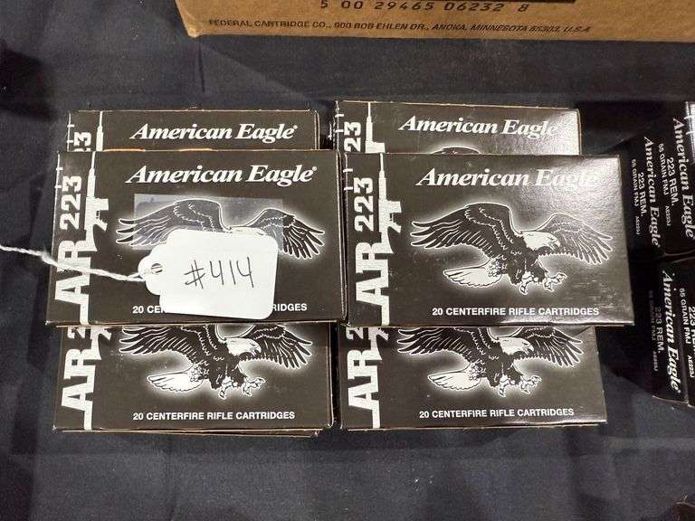 American Eagle 223 Rem - (5) Boxes of 20 image