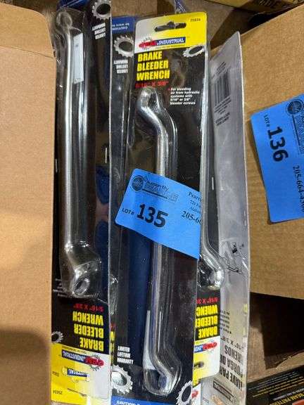(8) New Brake Bleeder Wrench, 5/16in x 3/8in image