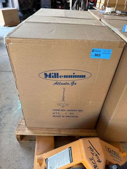 Millennium 492005-MG 24in Alberta 5 Chandelier image