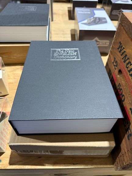 New Book Safe with Combination Lock - Home Dictionary Diversion image