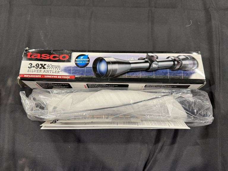 Tasco 3-9x 40mm Silver Antler Riflescope image