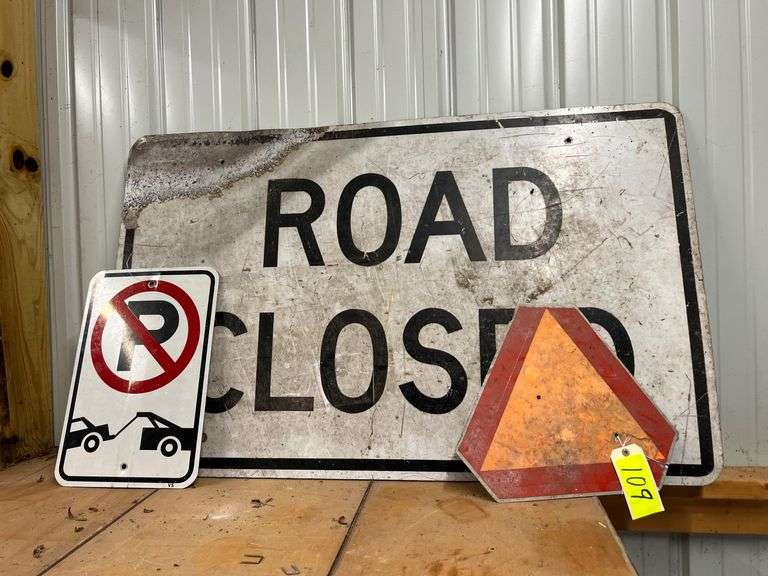 Lot - (3) Signs image