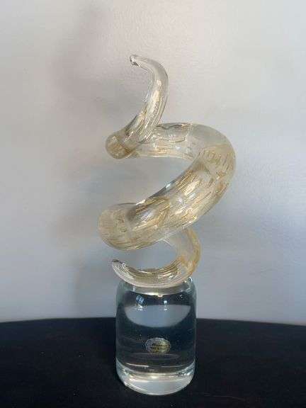 Murano Italian Glass Sculpture image