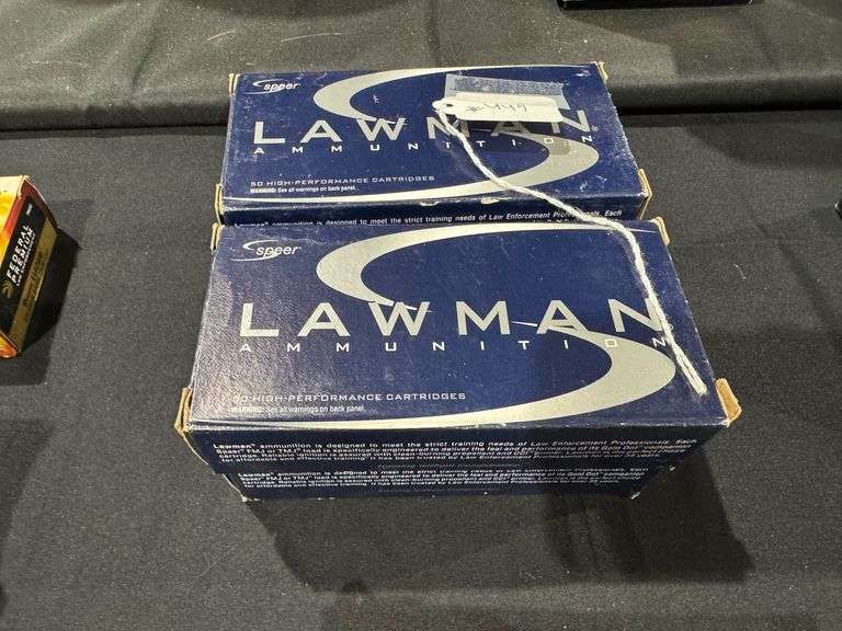 Lawman Ammunition 9mm Luger - (4) Boxes of 50 image