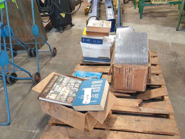 Pallet of Manuals and Misc Books image