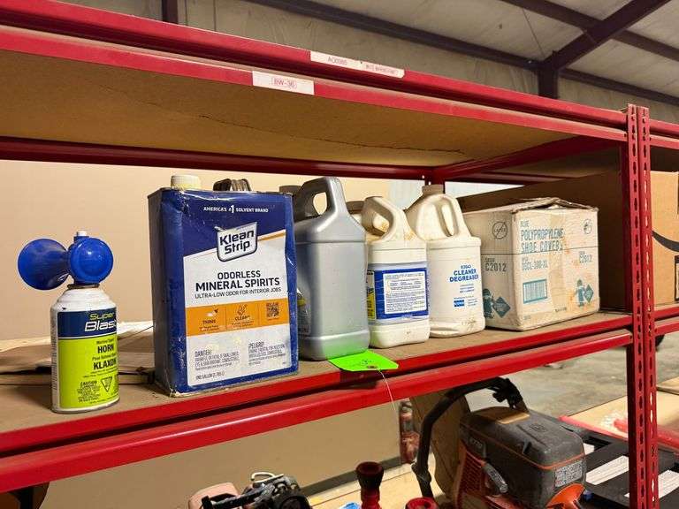 Lot - Degreaser, Shoe Covers, Cleaner, etc image