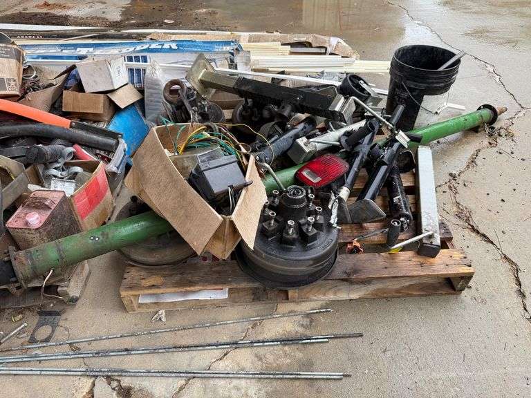 Pallet - Parts, Trailer Jacks, etc image