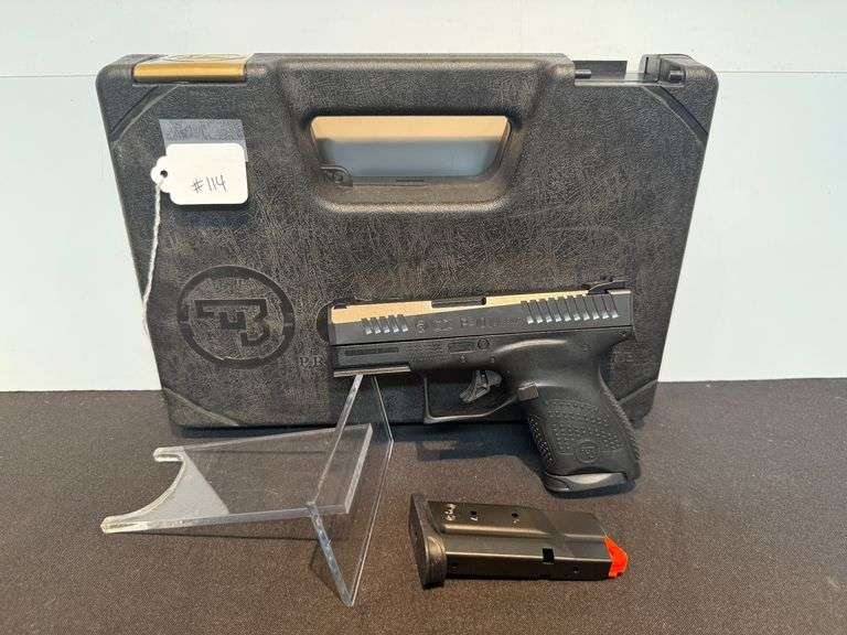 CZ P-10 M 9x19mm Pistol with Additional Magazine and Hard Case image