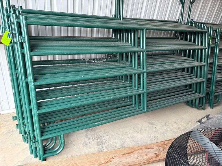 (4) Cattle Panels and (1) Open Cattle Gate image