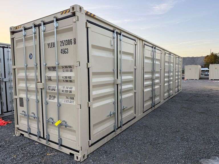 2025 "One Use" 40ft Steel Storage Container image