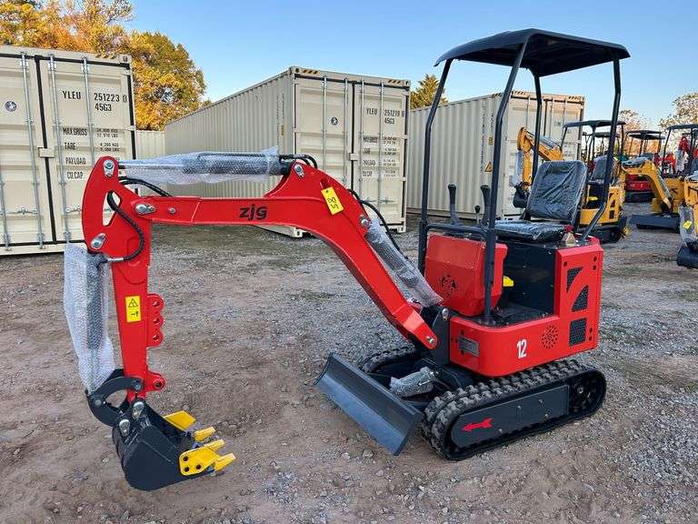 2025 ZJG Unused ZJ-12 Mini-Excavator image