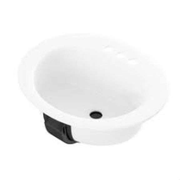 (4) Bootsz 2445 Oval Drop-In Bathroom Sink image