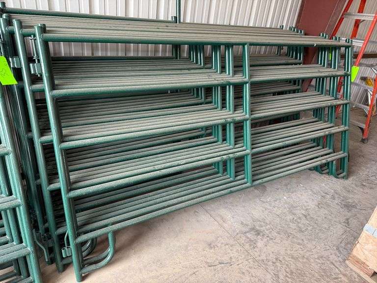 (4) Cattle Panels and (1)  Open Cattle Gate image
