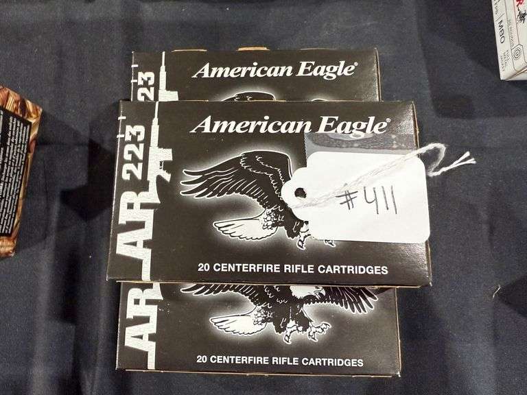 American Eagle 223 Rem - (5) Boxes of 20 image