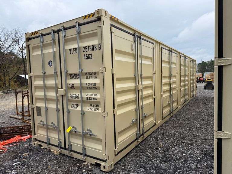 2025 "One Use" 40ft Steel Storage Container image