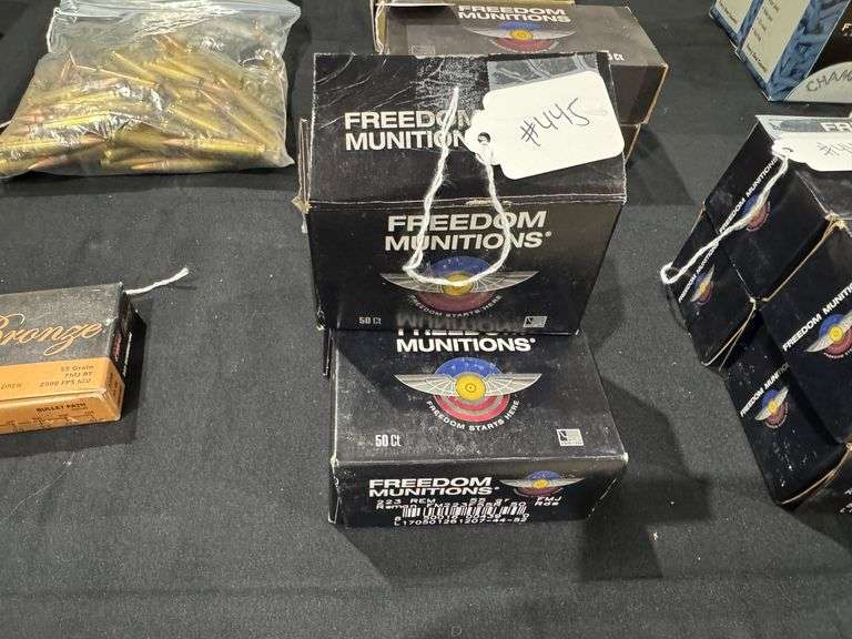 Freedom Munitions 223 REM - (2) Boxes of 50, (1) Partial Box image