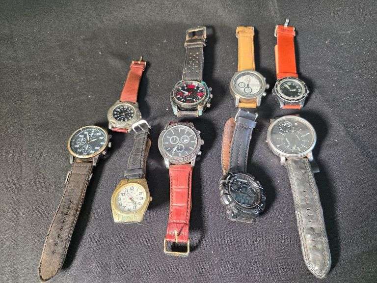 Lot -(9) Watches image