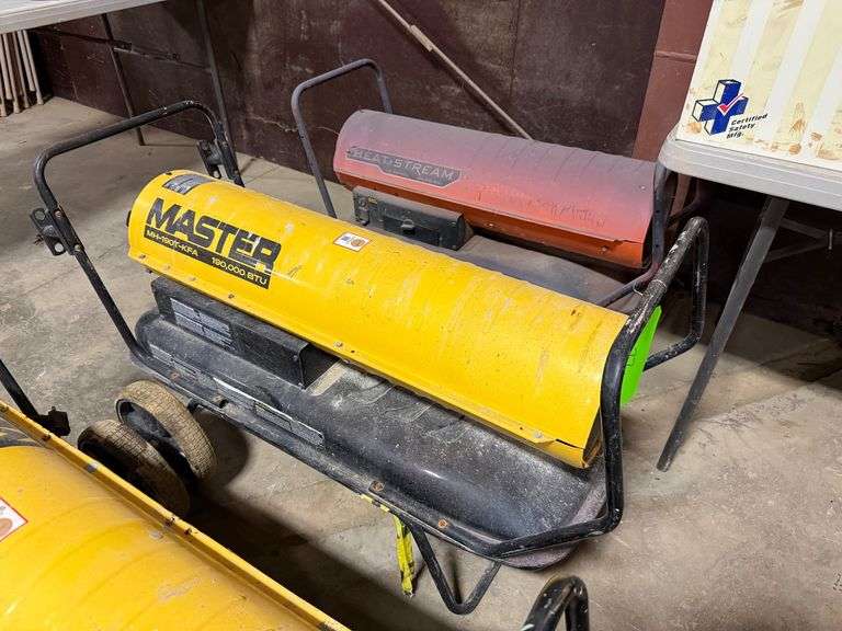Master 190k BTU and Heat Stream Shop Heaters image
