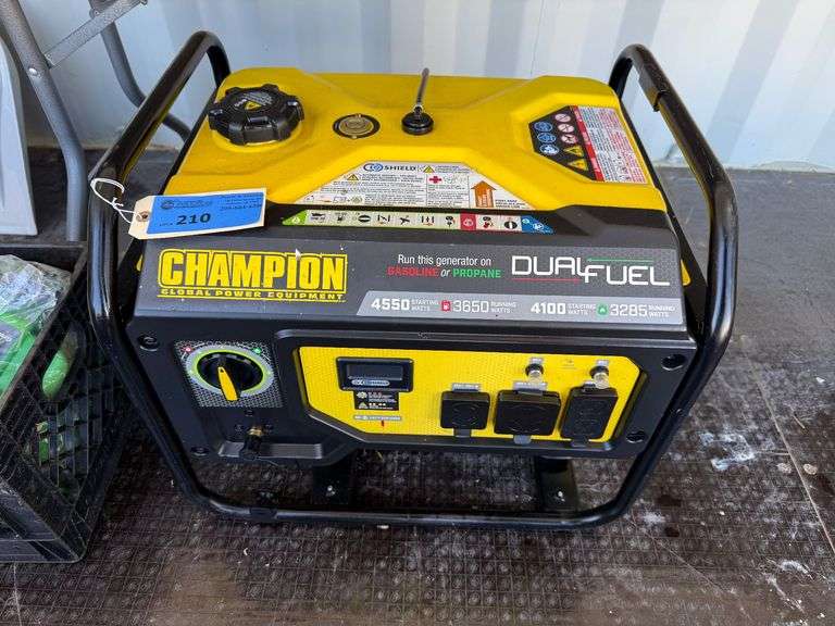 Champion Dual Fuel Generator image