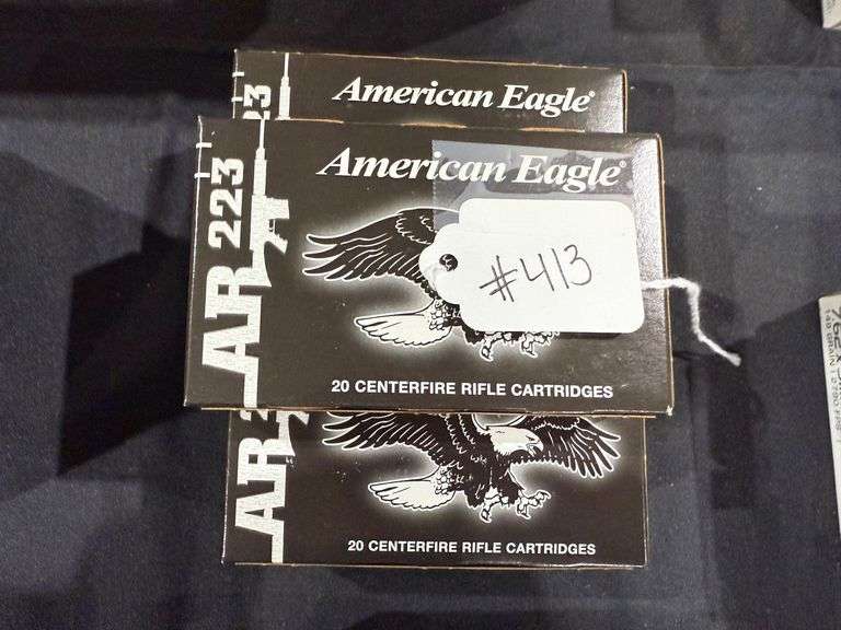 American Eagle 223 Rem - (5) Boxes of 20 image
