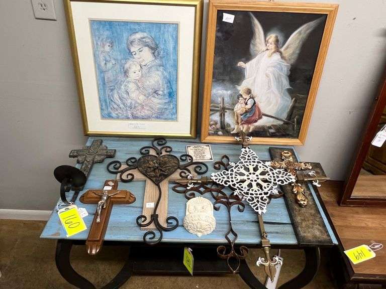 Lot - Assorted Crosses and Artwork image