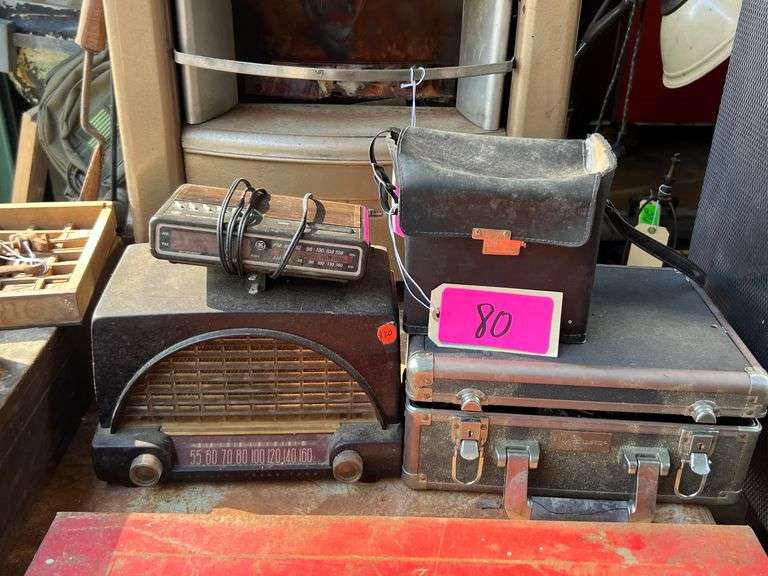 Lot - Canon EOS Rebel XT Camera with Case and Accessories, Keystone Camera and Radios image