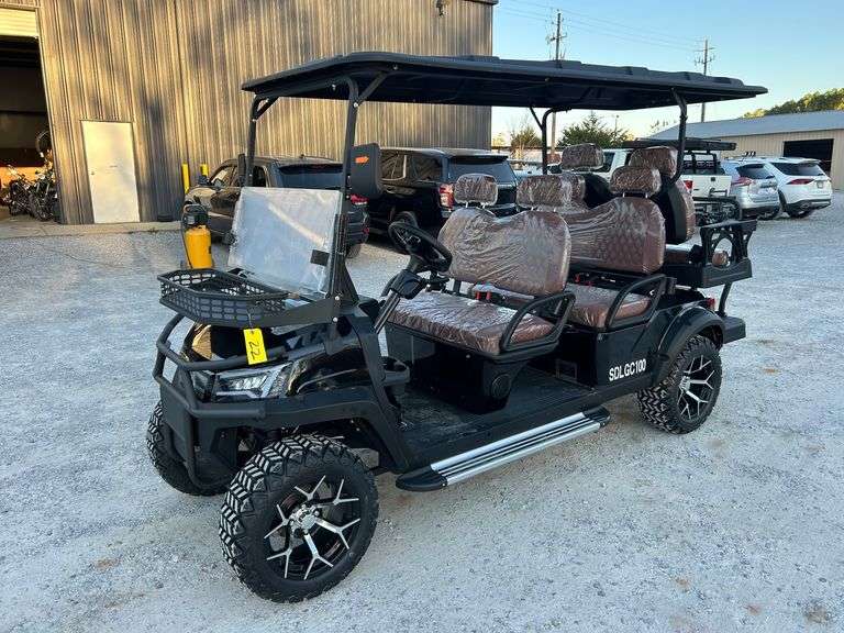 2025 SDLanch Unused SDLGC100 6-Seats Electric Golf Cart image