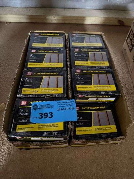 Grip Rite 1in Fluted Masonry Nails image