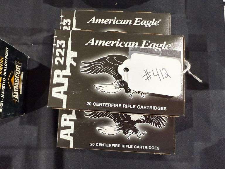 American Eagle 223 Rem - (5) Boxes of 20 image