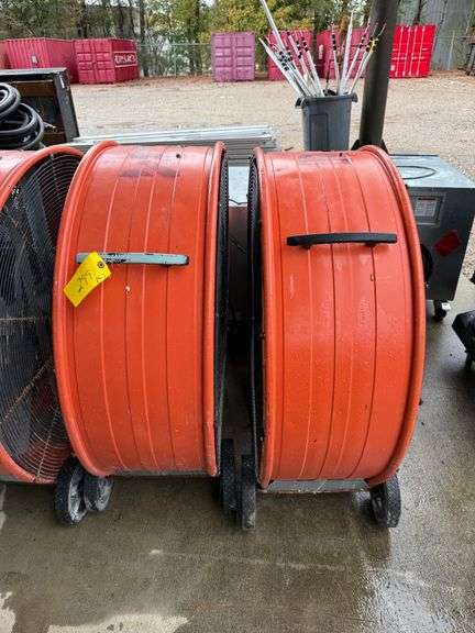 (2) Warehouse Fans image