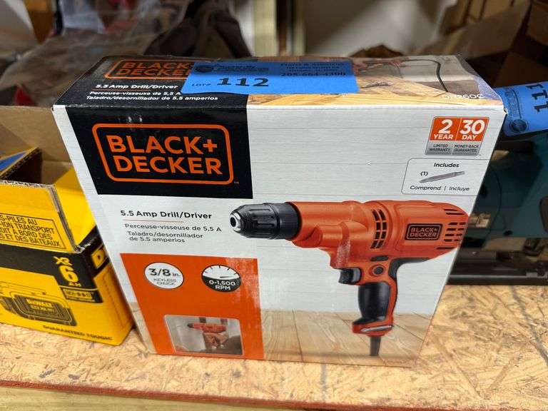 New Black & Decker Corded Drill image