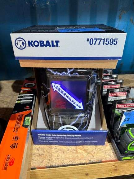 New Kobalt Variable Shade Auto-Darkening Welding Helmet with Large View image