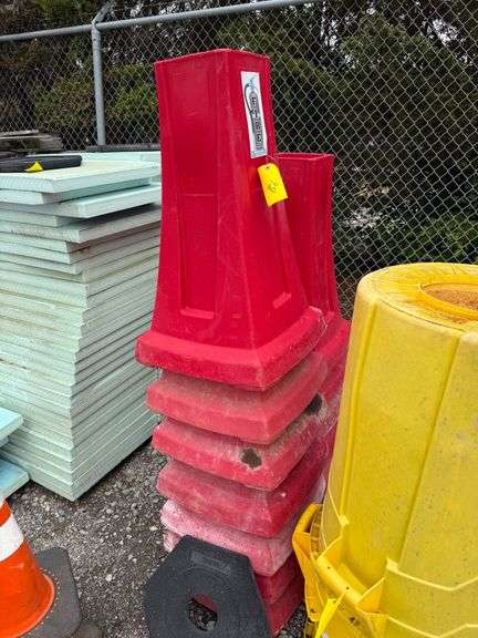 Lot - Fire Extinguisher Holder Cones image