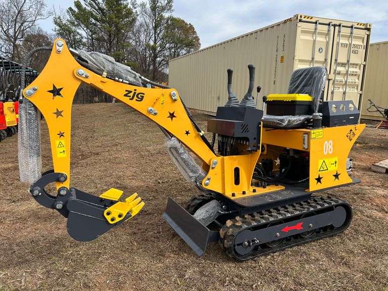 2025 ZJG Unused ZJ-08 Mini-Excavator image